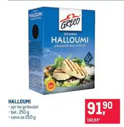 Makro Halloumi nabídka