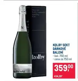 Makro KOLBY SEKT DÁRKOVÉ BALENÍ nabídka