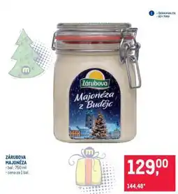Makro ZÁRUBOVA MAJONÉZA nabídka