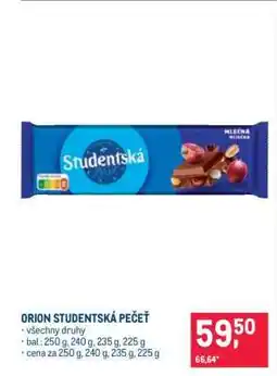 Makro Orion Studentská pečeť nabídka