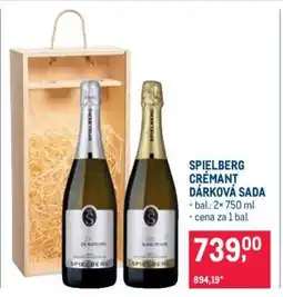 Makro SPIELBERG CRÉMANT DÁRKOVÁ SADA nabídka