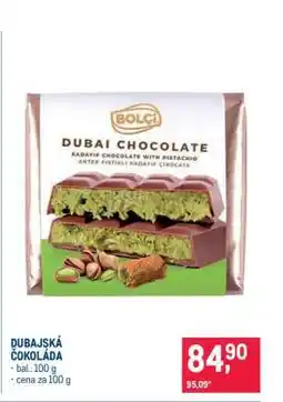 Makro Dubajská čokoláda nabídka