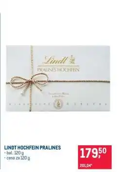 Makro Lindt Hochfein Pralines nabídka