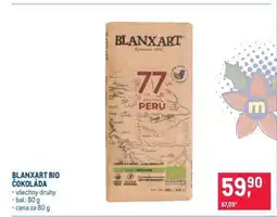Makro Blanxart Bio čokoláda nabídka