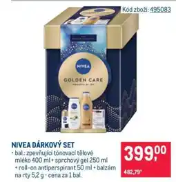 Makro NIVEA DÁRKOVÝ SET nabídka
