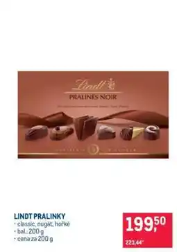 Makro Lindt pralinky nabídka