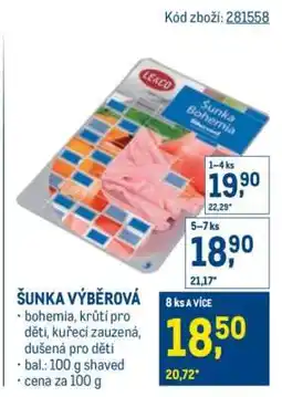 Makro Šunka výběrová ∙ nabídka