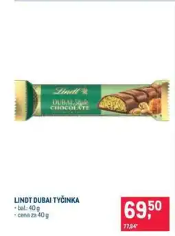 Makro LINDT DUBAI TYČINKA nabídka
