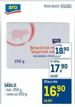 Makro Sádlo nabídka