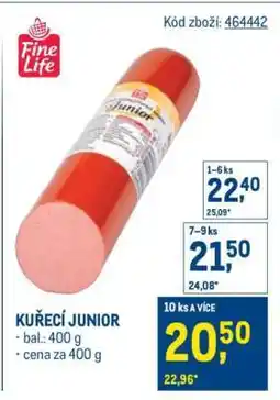 Makro Kuřecí Junior nabídka