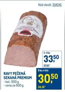 Makro RAVY PEČENÁ SEKANÁ PREMIUM nabídka