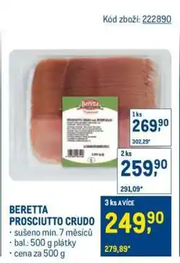 Makro BERETTA PROSCIUTTO CRUDO nabídka