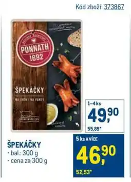 Makro ŠPEKÁČKY nabídka