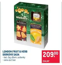 Makro LONDON FRUIT & HERB DÁRKOVÁ SADA nabídka