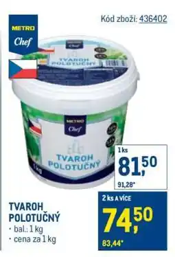 Makro Tvaroh polotučný nabídka