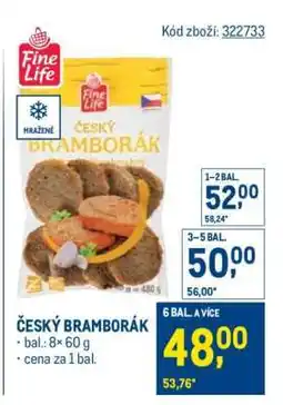 Makro Český bramborák nabídka
