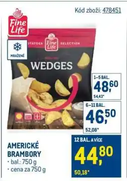 Makro Americké brambory nabídka