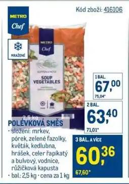 Makro Polévková směs nabídka