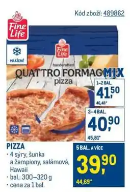 Makro Pizza nabídka