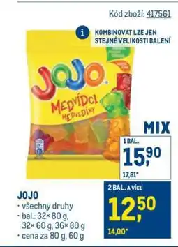 Makro JOJO nabídka