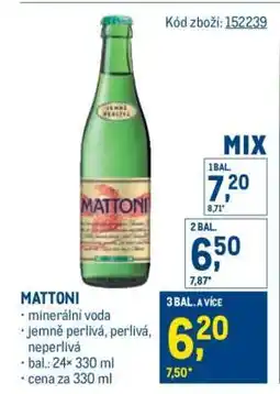 Makro Mattoni nabídka