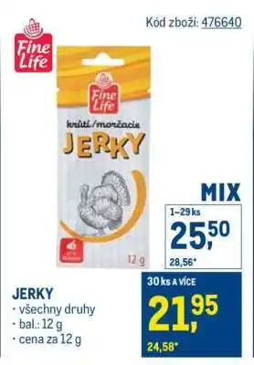 Makro Jerky nabídka