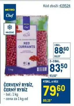 Makro ČERVENÝ RYBÍZ, ČERNÝ RYBÍZ nabídka