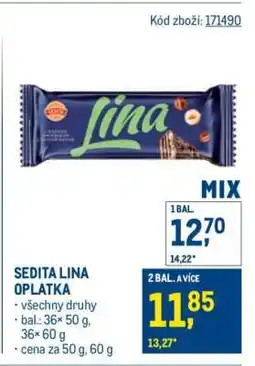 Makro Sedita Lina oplatka nabídka