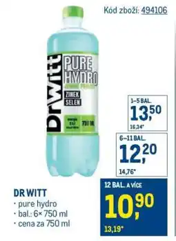 Makro Dr Witt nabídka