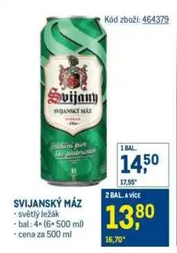 Makro Svijanský Máz nabídka