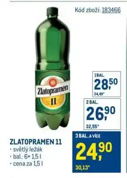 Makro Zlatopramen 11 nabídka