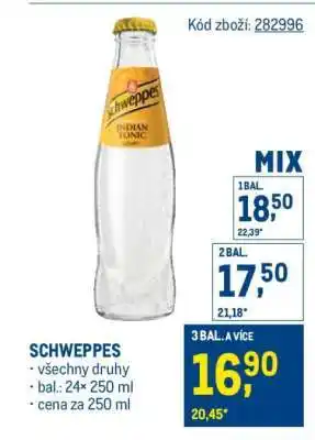 Makro Schweppes nabídka