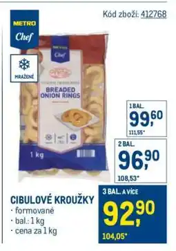 Makro Cibulové kroužky nabídka