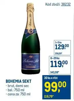 Makro Bohemia Sekt nabídka