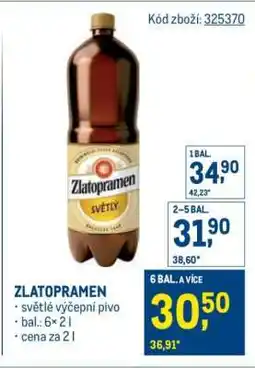 Makro Zlatopramen nabídka