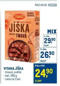 Makro VITANA Jíška nabídka