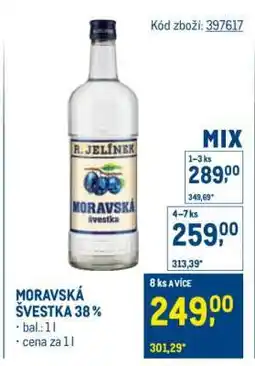 Makro MORAVSKÁ ŠVESTKA 38 nabídka