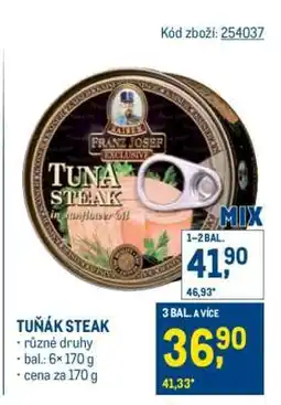 Makro Tuňák steak nabídka