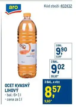 Makro Ocet kvasný lihový nabídka
