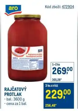 Makro Rajčatový protlak nabídka