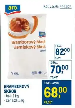 Makro BRAMBOROVÝ ŠKROB nabídka