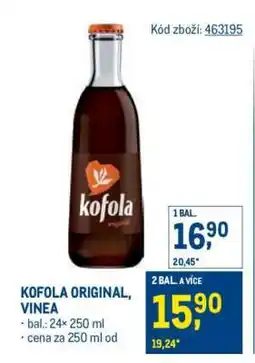 Makro KOFOLA ORIGINAL / VINEA nabídka