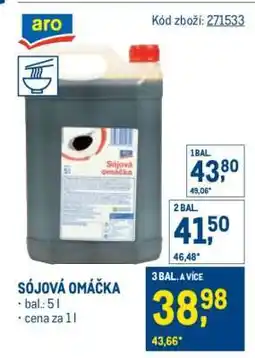 Makro Sójová omáčka nabídka