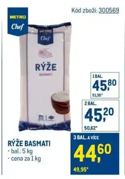 Makro Rýže basmati nabídka