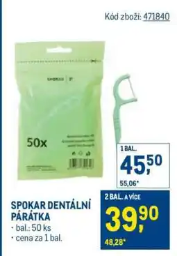 Makro Spokar Dentální párátka nabídka