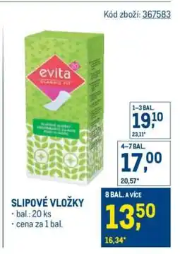 Makro Slipové vložky nabídka