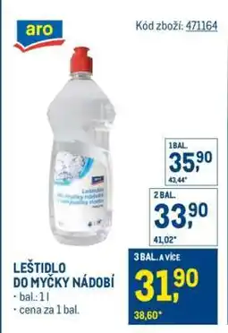 Makro Leštidlo do myčky nádobí nabídka