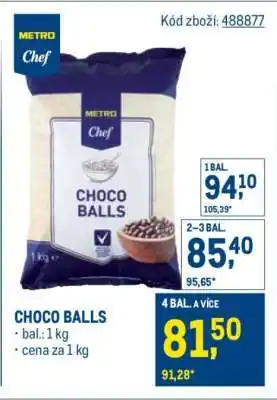 Makro Choco balls nabídka