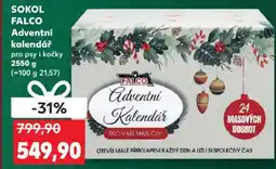 Kaufland SOKOL FALCO Adventní kalendář pro psy i kočky nabídka