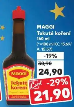 Kaufland Maggi Tekuté koření 160 ml nabídka